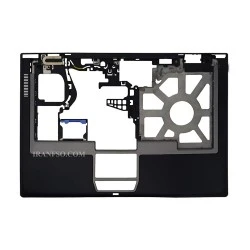 قاب کنار کیبرد لپ تاپ دل Latitude D620-D630 مشکی-نقره ای دست دوم