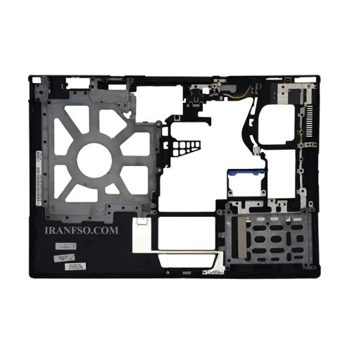 قاب کنار کیبرد لپ تاپ دل Latitude D620-D630 مشکی-نقره ای دست دوم