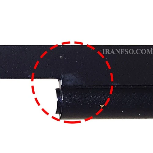 قاب جلو ال سی دی لپ تاپ دل Vostro 1510-1520 مشکی دست دوم