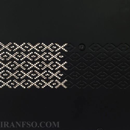 درب قاب کف لپ تاپ دل Studio XPS 1640 مشکی به همراه پیچ-طرح دار
