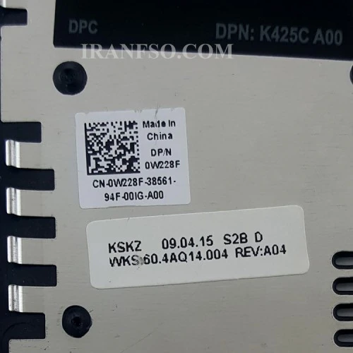 درب رم لپ تاپ دل Inspiron 1545-1546_0W228F مشکی-دست دوم