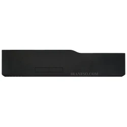 قاب کنار کیبرد لپ تاپ فوجیتسو LifeBook AH532 مشکی به همراه تاچ پد-قسمت پایین