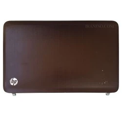 قاب پشت ال سی دی لپ تاپ اچ پی Pavilion DV6-6000 قهوه ای-خط و خش دار