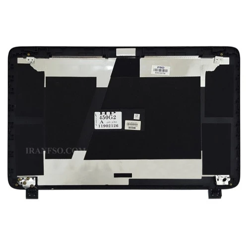قاب پشت ال سی دی لپ تاپ اچ پی ProBook 450 G2 مشکی-نقره ای خط و خش دار