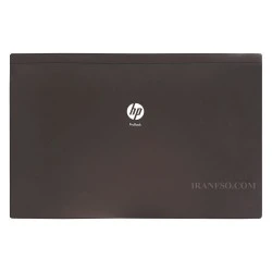 قاب پشت ال سی دی لپ تاپ اچ پی ProBook 4520 قهوه ای-خط و خش دار بدون کاور لولا