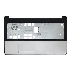 قاب کنار کیبرد لپ تاپ اچ پی ProBook 355-G1_355_G2 مشکی-نقره ای به همرا تاچ پد و فینگر پرینت
