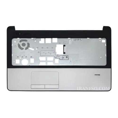 قاب کنار کیبرد لپ تاپ اچ پی ProBook 355-G1_355_G2 مشکی-نقره ای به همرا تاچ پد و فینگر پرینت
