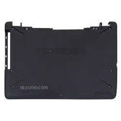 قاب کف لپ تاپ اچ پی Pavilion 15-BS_250 G6 مشکی-بدون پلاستیک کف و قفل باتری