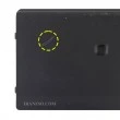 درب هارد لپ تاپ اچ پی Compaq C700_AP02E000800 مشکی دست دوم