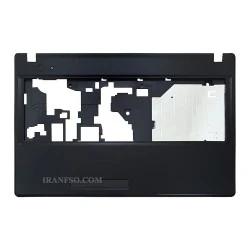 قاب کنار کیبرد لپ تاپ لنوو IdeaPad G580 مشکی-فلزی