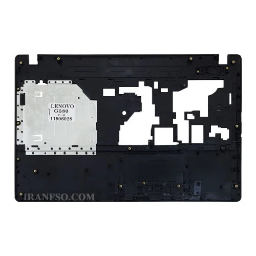 قاب کنار کیبرد لپ تاپ لنوو IdeaPad G580 مشکی-فلزی