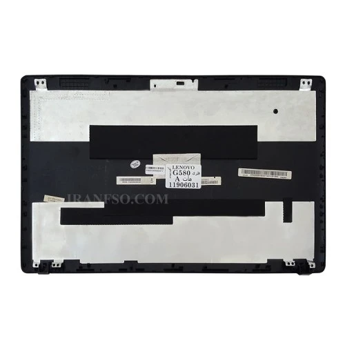 قاب پشت ال سی دی لپ تاپ لنوو IdeaPad G580 مشکی-فلزی مات