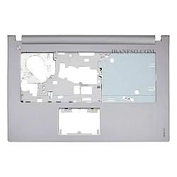 قاب کنار کیبرد لپ تاپ لنوو IdeaPad Z400 نقره ای خط و خش دار