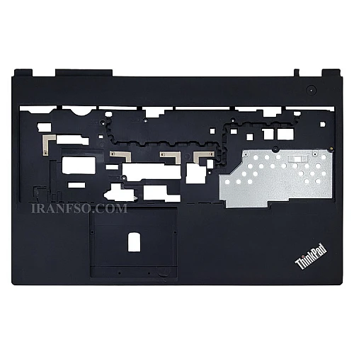قاب کنار کیبرد لپ تاپ لنوو Thinkpad L560-L570 مشکی-بدون فینگر پرینت خط و خش دار