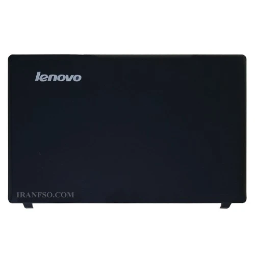 قاب پشت ال سی دی لپ تاپ لنوو IdeaPad G580-G585 مشکی-فلزی براق خط و خش دار