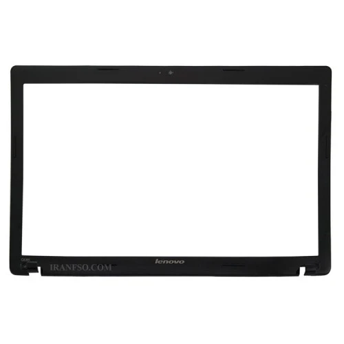 قاب جلو ال سی دی لپ تاپ لنوو IdeaPad G580 مشکی فلزی
