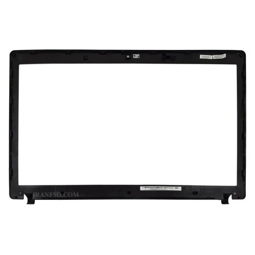 قاب جلو ال سی دی لپ تاپ لنوو IdeaPad G580 مشکی فلزی