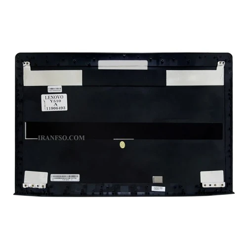 قاب پشت ال سی دی لپ تاپ لنوو IdeaPad Y500-Y510 مشکی-خط و خش دار بدون کاور لولا