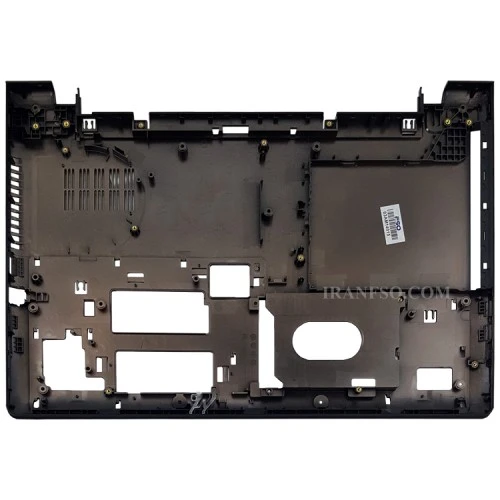 قاب کف لپ تاپ لنوو Ideapad 300-15 مشکی بدون کاور سوکت Lan