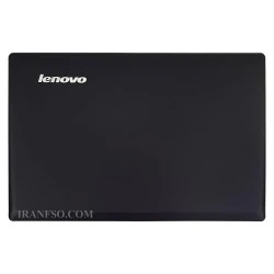 قاب پشت ال سی دی لپ تاپ لنوو IdeaPad G580 مشکی-فلزی مات بدون کاور لولا
