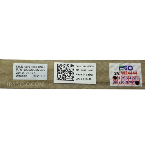 فلت تصویر لپ تاپ دل Vostro 1520_KMC50_DC02000QC00 LCD