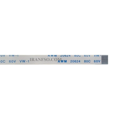 فلت ریبون لپ تاپ 10 پین 20 سانتی متر ریز 0.5x10xAx20_10Pin