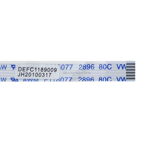 فلت ریبون لپ تاپ 6 پین 12 سانتی متر درشت 1x6xAx12_6Pin