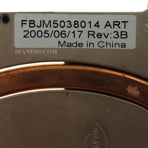 هیت سینک لپ تاپ دل Latitude D610_FBJM5038014 بدون گرافیک