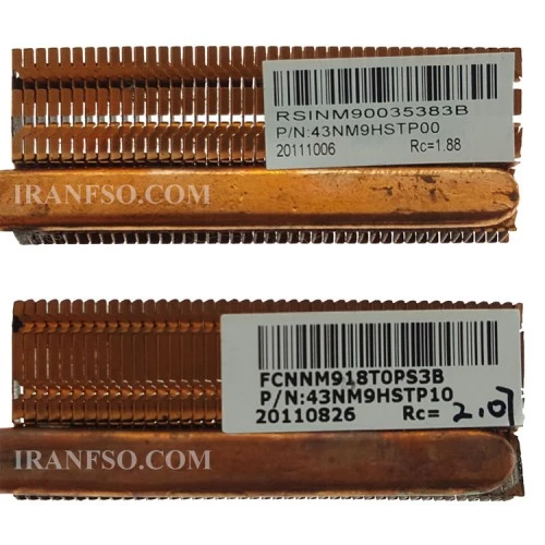 هیت سینک لپ تاپ اچ پی Pavilion DM1-4000_43NM9HSTP00_43NM9HSTP10 بدون گرافیک