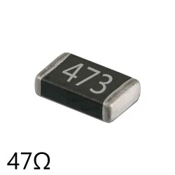 مقاومت 47 کیلو اهم سایز 0805 پک 30 عددی
