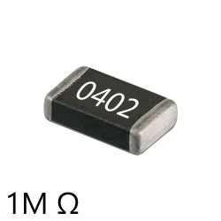 مقاومت 1 مگا اهم سایز 0402 پک 10 عددی