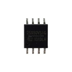 آی سی بایوس لپ تاپ Winbond 25X80AVSIG-25Q80BV 1MB SOP8 3V