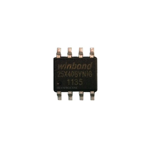 آی سی بایوس لپ تاپ Winbond 25X40BVNIG 512K SO8-150 3V ریز