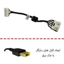 جک برق لپ تاپ لنوو یو اس بی Ideapad Y700_DC30100PD00_DC030100PU00 باکابل