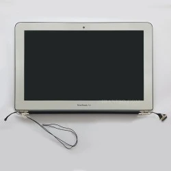 ال سی دی و گلس لپ تاپ اپل MacBook Air A1370_2012 نقره ای به همراه قاب و فلت