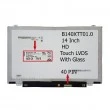 ال ای دی لپ تاپ 14.0 AUO B140XTT01.0_Touch نازک 40 پین LVDS به همراه Glass