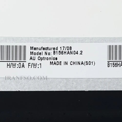 ال ای دی لپ تاپ 15.6 AUO B156HAN04.2_Grade A نازک مات 30 پین FHD-IPS-120HZ