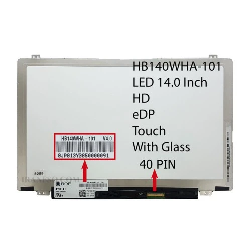 ال ای دی لپ تاپ 14.0 BOE HB140WHA-101 Touch-EDP به همراه Glass برای دل Inspiron 3437