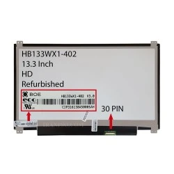 ال ای دی لپ تاپ 13.3 BOE HB133WX1-402 نازک 30 پین U-D_HD ریفر
