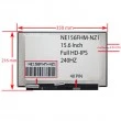 ال ای دی لپ تاپ 15.6 BOE NE156FHM-NZ1 نازک مات 40 پین FHD-EDP-240HZ بدون جاپیچ 350x216x2.6mm