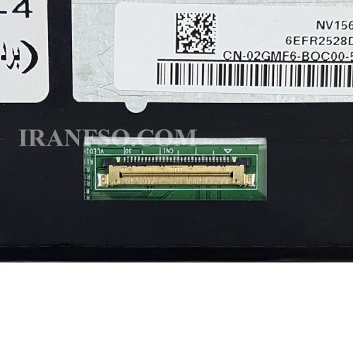 ال ای دی لپ تاپ 15.6 NV156FHM-N4V نازک مات 30 پین FHD-IPS بدون جاپیچ 350x215x5mm برد پشت LED سوکت از پایین