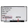 ال ای دی لپ تاپ 15.6 BOE NT156FHM-T00 Touch نازک 40 پین Full HD-EDP دست دوم