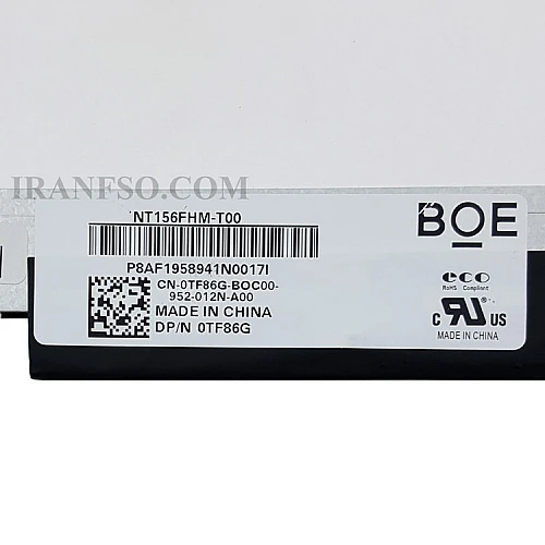 ال ای دی لپ تاپ 15.6 BOE NT156FHM-T00 Touch نازک 40 پین Full HD-EDP دست دوم