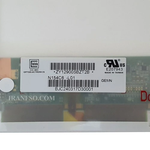 ال ای دی لپ تاپ اینولوکس 15.4 N154C6-L01 ضخیم مات برای اپل MacBook A1260