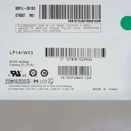 ال سی دی لپ تاپ 14.1 LG LP141WX3 ضخیم 30 پین WXGA