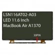 ال ای دی لپ تاپ 11.6 Samsung LSN116AT02-A03 30Pin برای اپل MacBook Air A1370