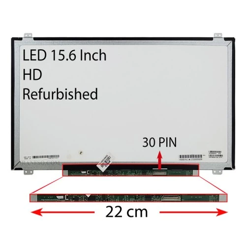 ال ای دی لپ تاپ 15.6 Grade A نازک براق 30 پین-برد LED 22CM