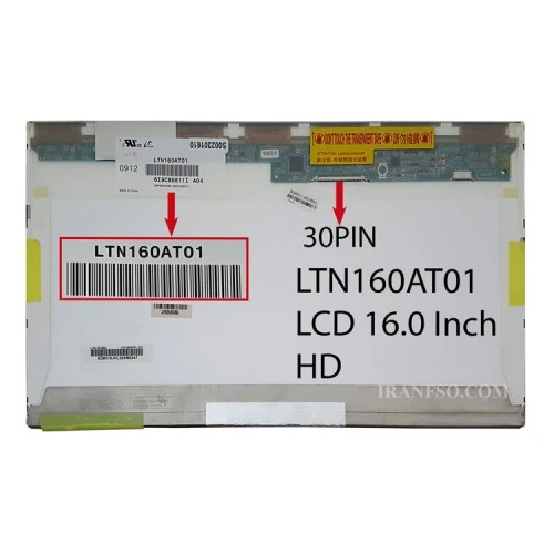ال سی دی لپ تاپ 16.0 Samsung LTN160AT01 ضخیم 30 پین