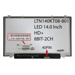 ال ای دی لپ تاپ سامسونگ 14.0 LTN140KT08-801 نازک 40 پین 8BIT-2CH رزولوشن 1600x900