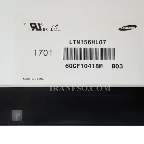 ال ای دی لپ تاپ سامسونگ 15.6 LTN156HL07 نازک مات 30 پین Full HD-IPS ریفر